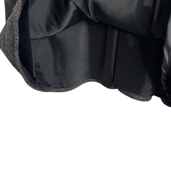 Theory Metallic Thread Dropped Waist Dress Sz 4 Pockets Olpia Harlequin Workwear - Picture 7 of 10